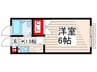 カラベル西葛西 1Kの間取り