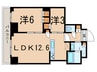 ｸﾚｽﾄｺｰﾄ目白新坂ﾚｼﾞﾃﾞﾝｽ 2LDKの間取り
