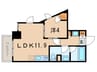 ｸﾚｽﾄｺｰﾄ目白新坂ﾚｼﾞﾃﾞﾝｽ 1LDKの間取り