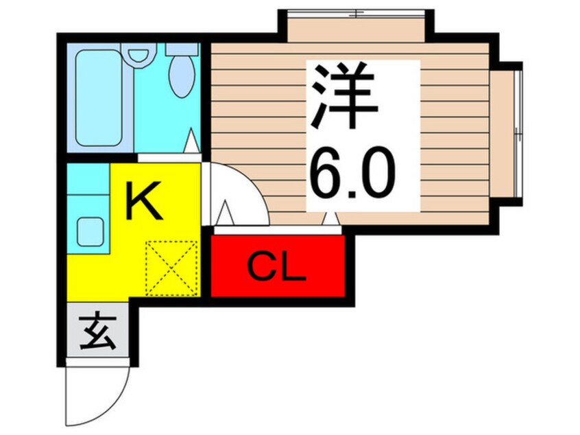 間取図 リオナハイツ