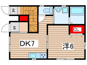 間取図 ナリトモ白旗B