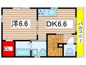 ナリトモ白旗Bの間取図