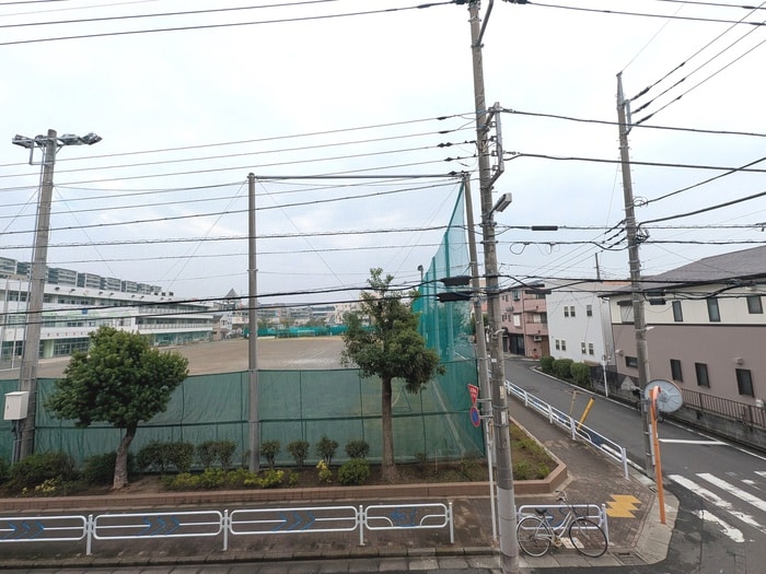 室内からの展望 シャンテマキ（2F）