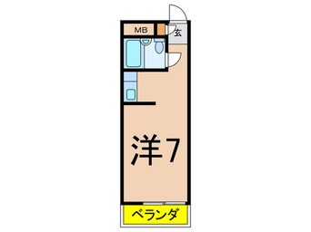 間取図 柿の木坂  雅