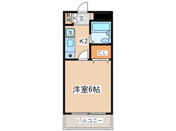 間取図 ドミ－ル登戸