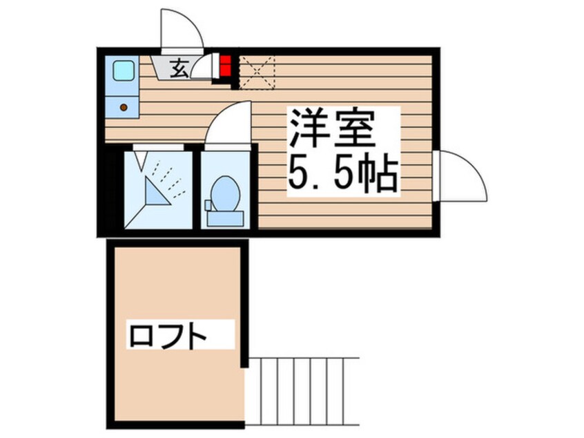 間取図 StudioAnt北千住