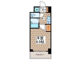 間取図 グランド・ガ－ラ五反田(３０３)