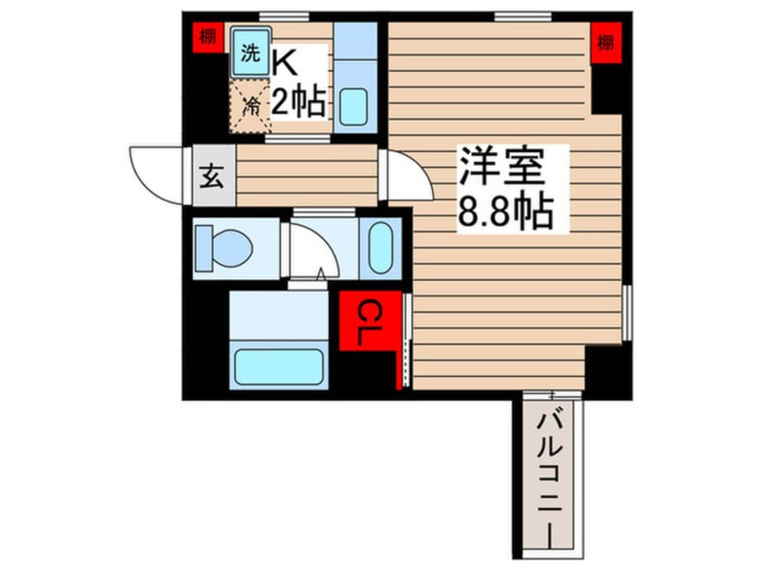 間取図 ハウスミロンガ