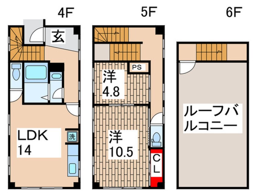 間取図 第二天栄ビル