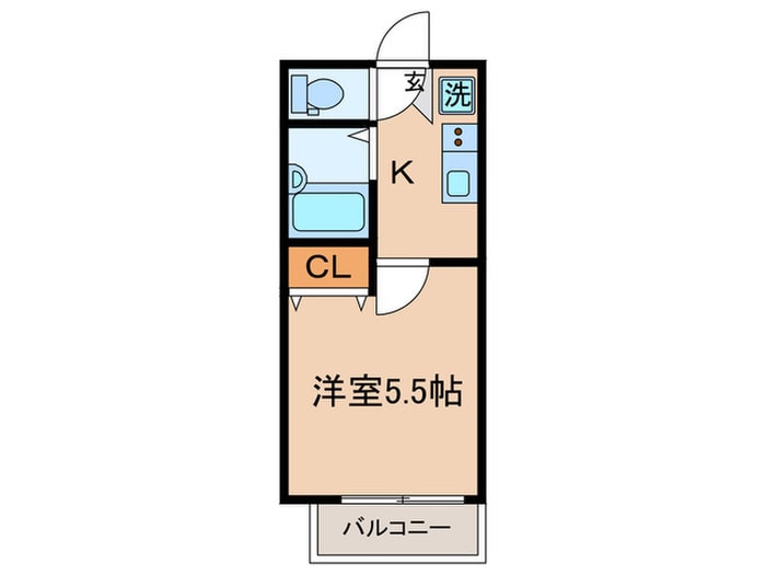 間取り図 クアルソ保谷