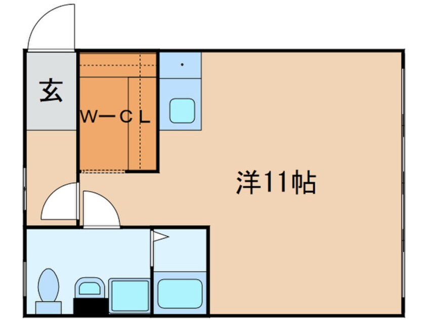 間取図 藤村ビル(A)