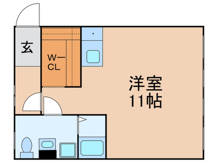 間取図 藤村ビル(A)