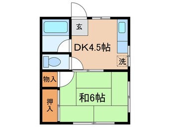 間取図 丸子荘