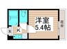 マーレ五反野 1Kの間取り