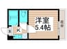 マーレ五反野 1Kの間取り