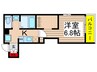 アテナ東船橋 1Kの間取り