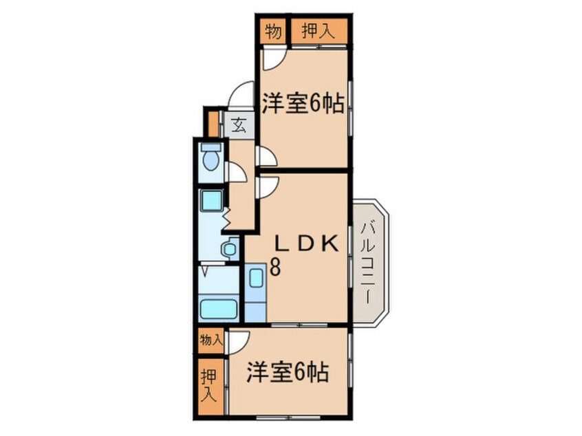 間取図 コートウィスタリア