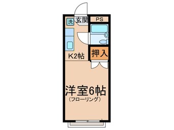 間取図 アネックス土方