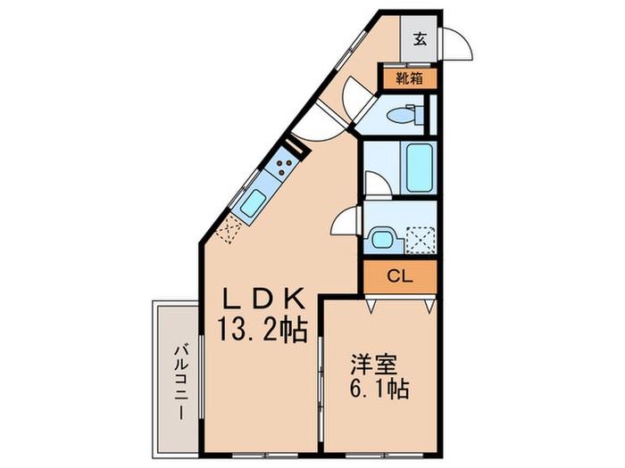 間取り図 サンソレーユ千川