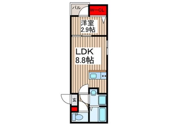 間取図 ＫＬＥＩＳ志村三丁目Ⅱ