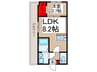ＫＬＥＩＳ志村三丁目Ⅱ 1LDKの間取り