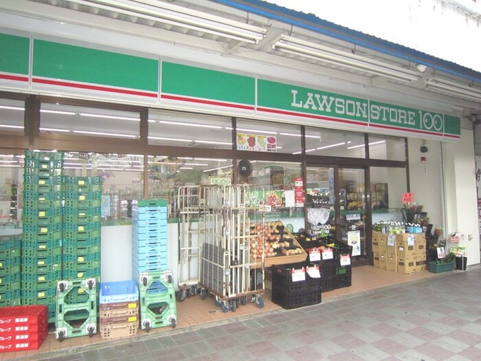 ローソンストア100LS江東白河二丁目店(コンビニ)まで227m オーク清澄白河