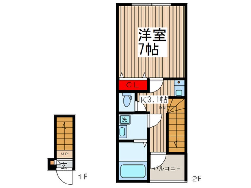 間取図 ラプレジオ