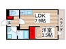 Ｒｅｇａｒｏ船橋馬込沢 1LDKの間取り