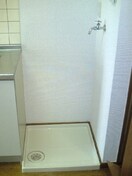 洗濯機置場 サンヒルズハラダ