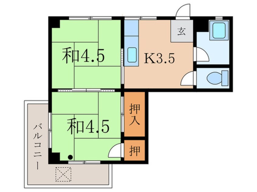 間取図 高村ビル