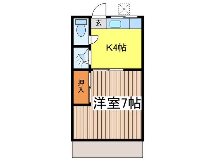 間取図 第二東荘