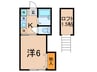 ファミ－ユ清和 1Kの間取り