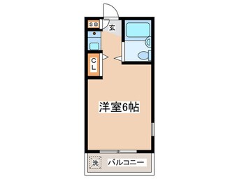間取図 シュロスつつじヶ丘