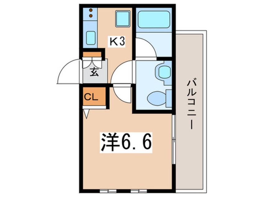 間取図 クレドメゾン東神奈川