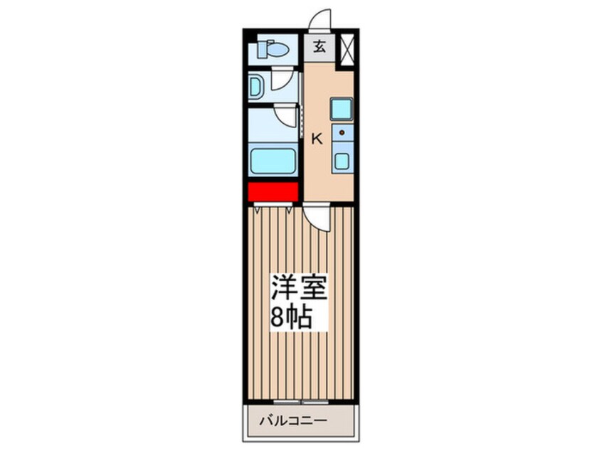 間取図 シャルマン谷塚Ⅴ