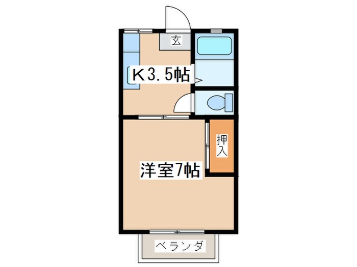 間取り図 シティハイツ　Ａ
