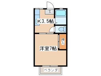 間取図 シティハイツ　Ａ