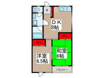 間取図 サンハイム芝Ａ棟