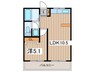 寿楽ビル 1LDKの間取り