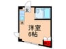 メゾンメロス 1Rの間取り