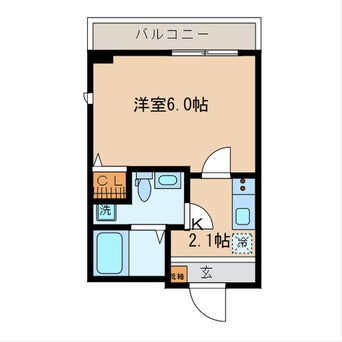 間取図 エムズ京急蒲田