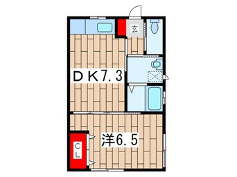 間取図 クレセント