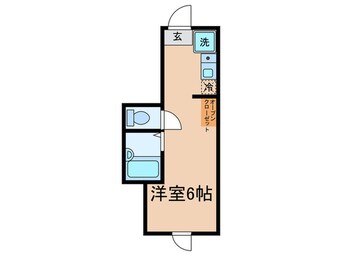 間取図 仮）上北沢5丁目計画