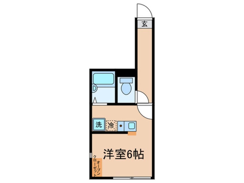 間取図 仮）上北沢5丁目計画