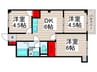 ハイツ舞 3DKの間取り