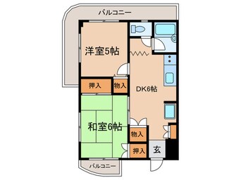 間取図 エトア－ルアカツカ