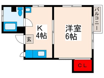 間取図 第２三京ビル