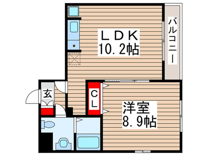 間取り図 ミリアビタNO.13