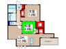 仮)Ever　Green鶴瀬 2LDKの間取り