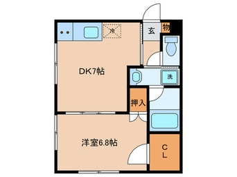 間取図 三高・ヴィラ徳丸